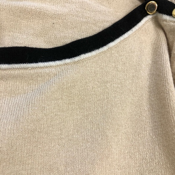 (2/40) full sleeve beige sweater - Picture 3 of 4